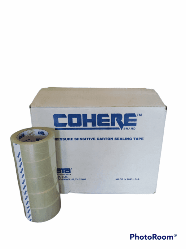 Box of Cohere carbon sealing tape with one roll.