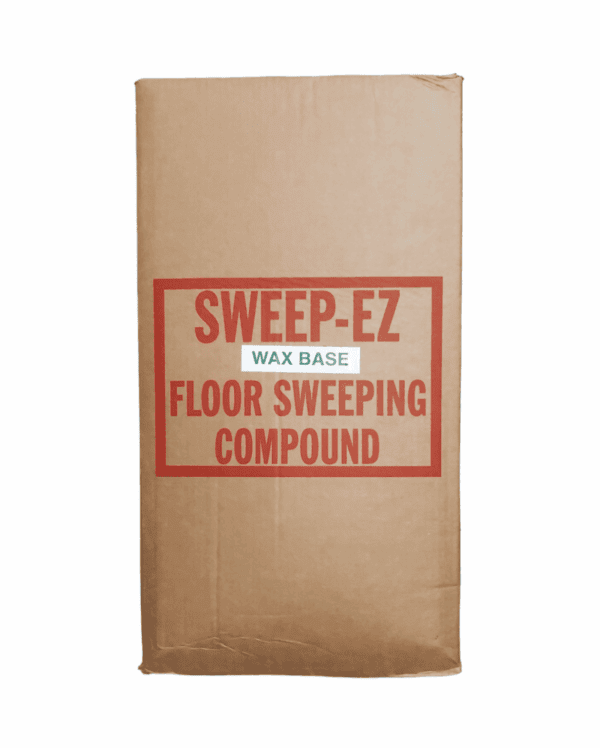 Sweep-EZ wax-base floor sweeping compound bag
