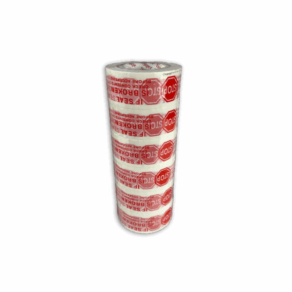 A tall stack of red and white patterned paper cups.