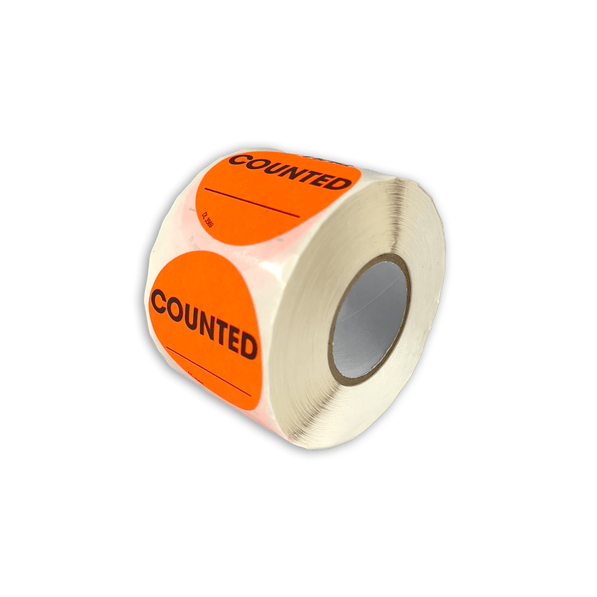 2'' COUNTED CIRCLE INVENTORY LABEL - Ed Her Plastics